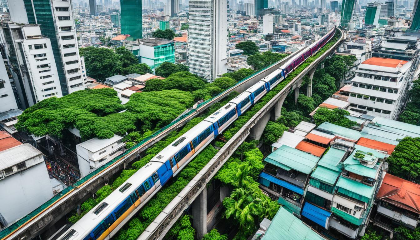 BTS Skytrain in Bangkok