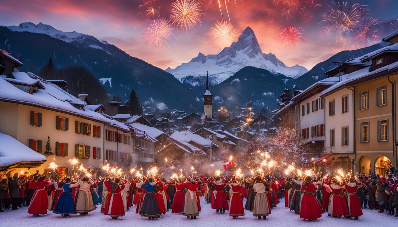 New Year's Day in Switzerland