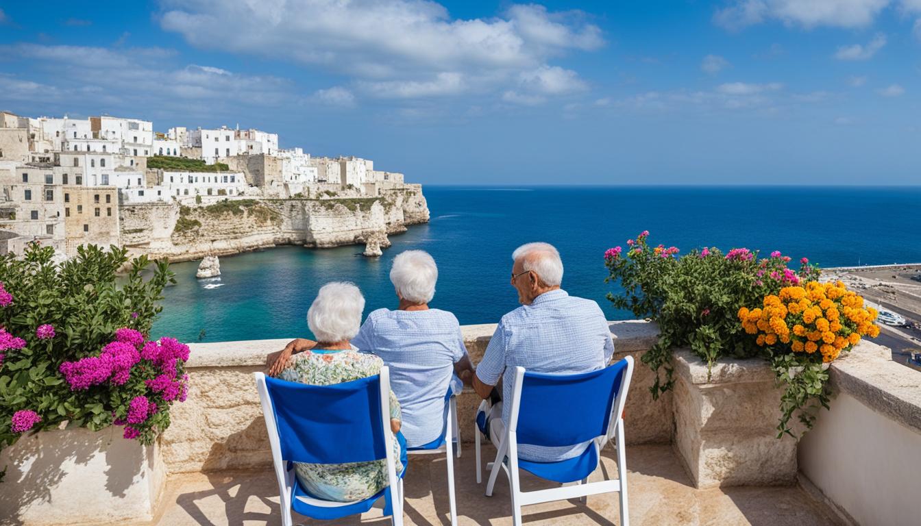 Retirement in Polignano a Mare