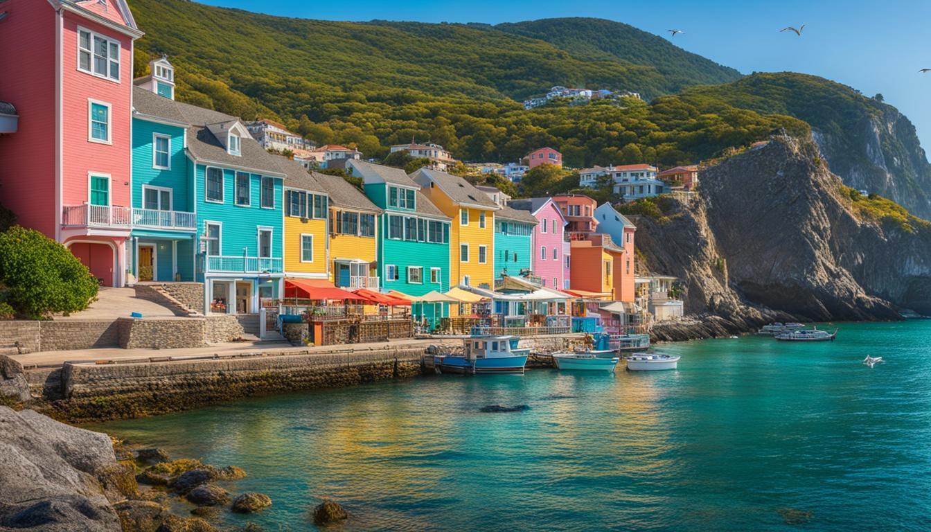 coastal town in France