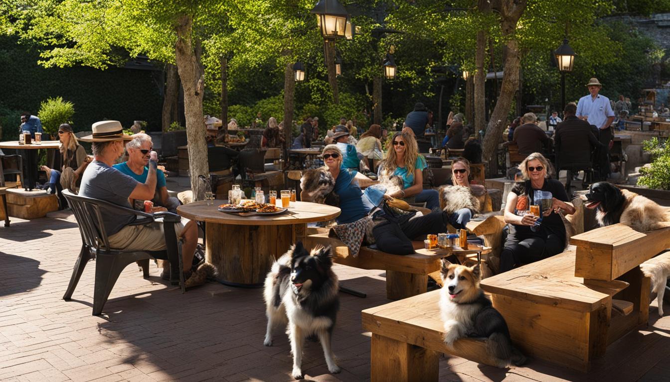 dog-friendly atmosphere at Glen Blair Bar