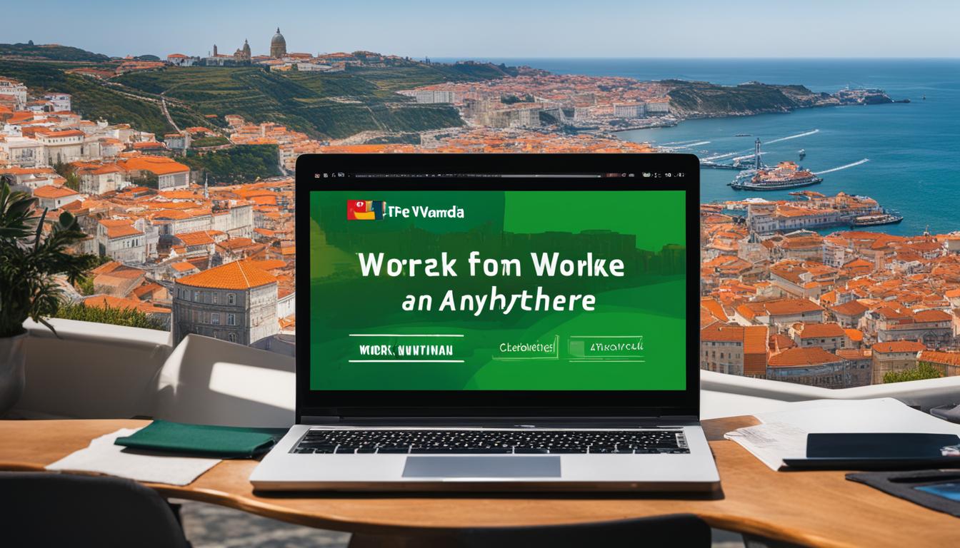 portugal work from anywhere visa