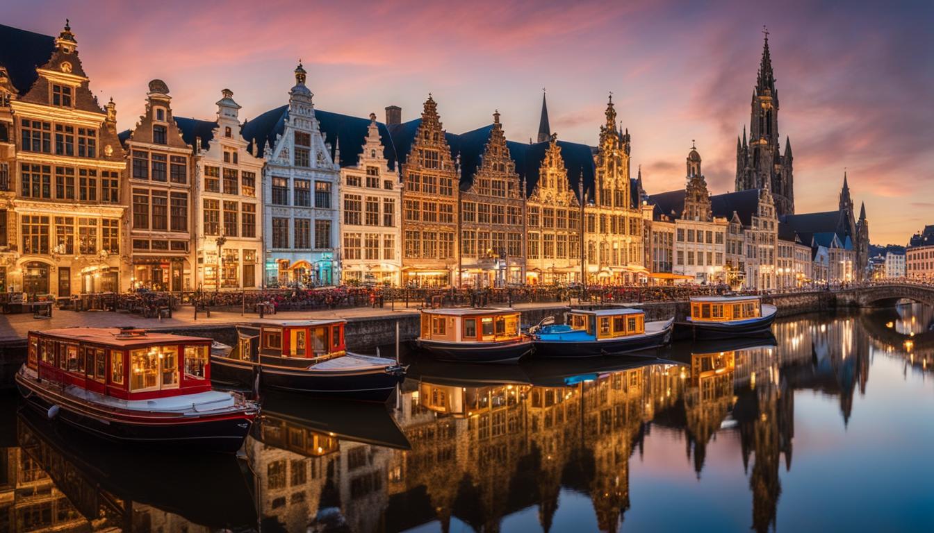 scenic beauty in Ghent