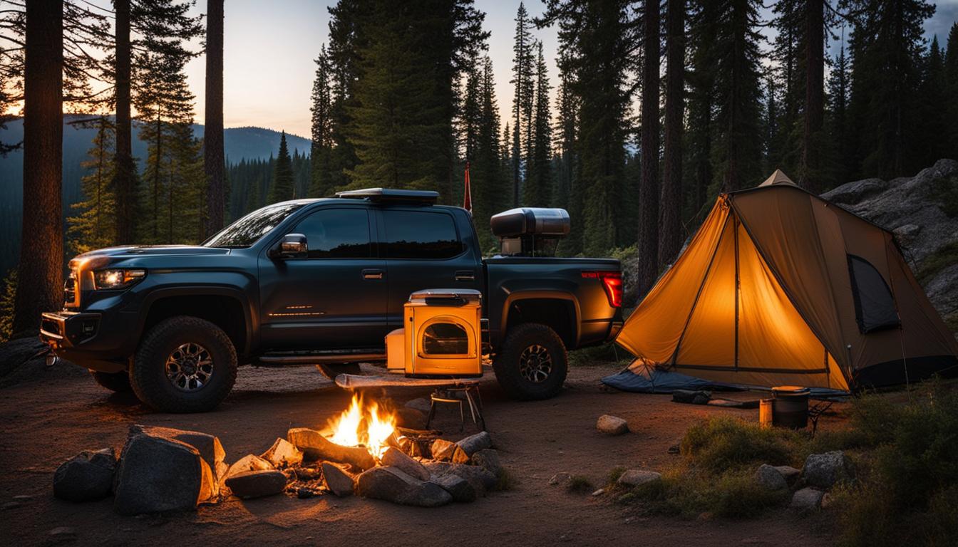 truck camping