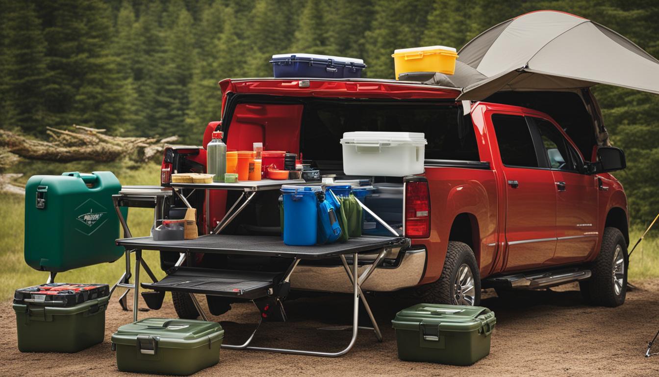 truck camping organization