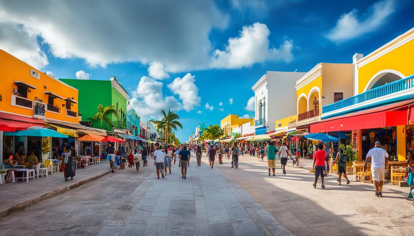 walkability of playa del carmen