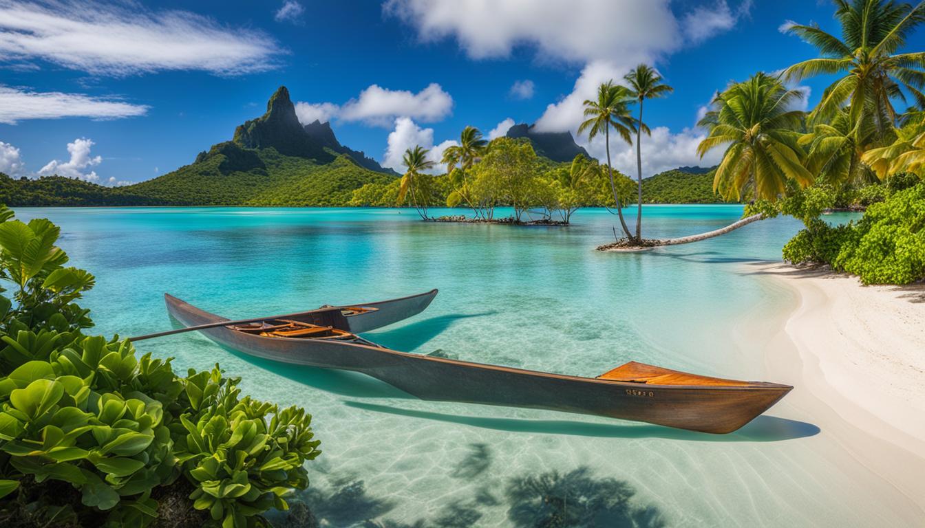 Bora Bora blue lagoon