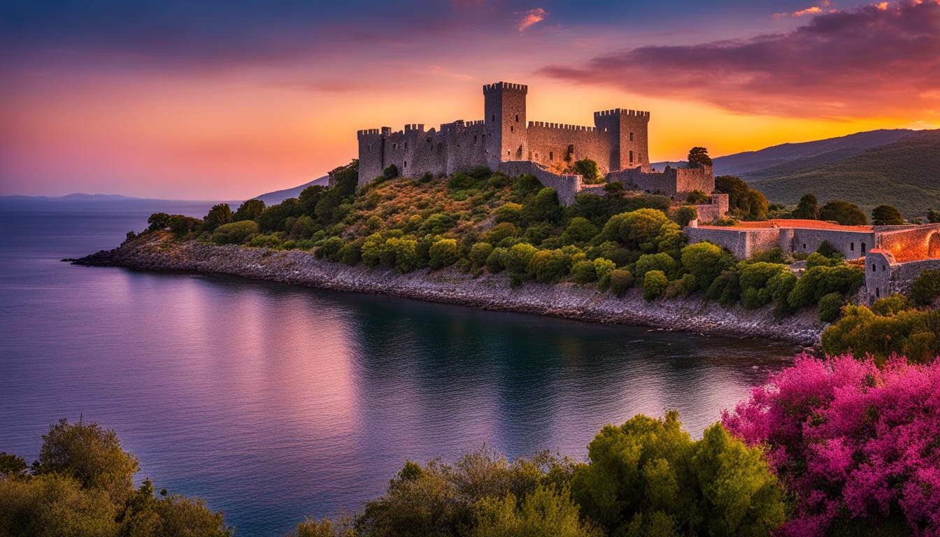 Medieval Castle in Lesbos