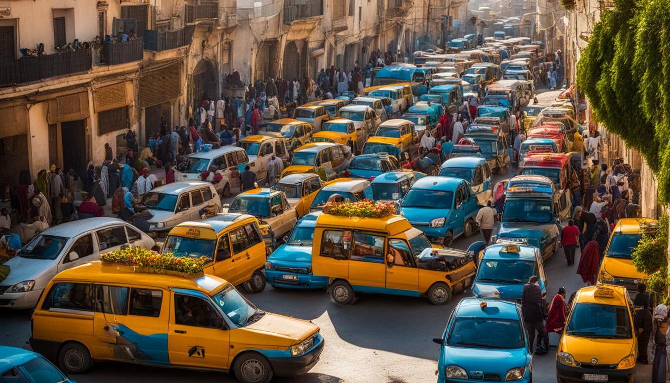 Taxis in Tunisia