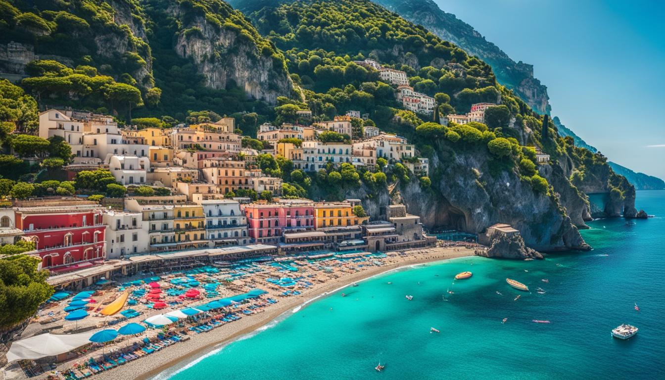 beaches in Amalfi Coast