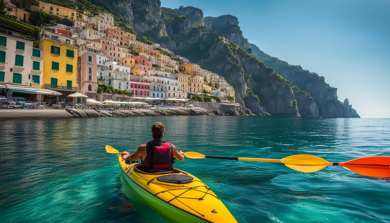 kayaking amalfi coast