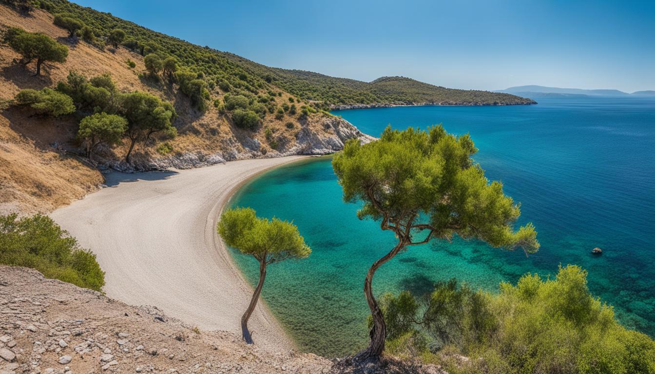 lesbos beaches