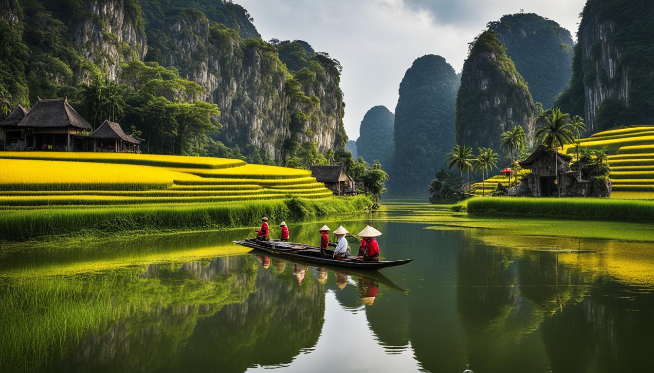 rice fields of Vietnam