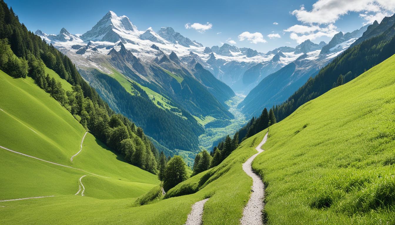 scenic hikes in Switzerland