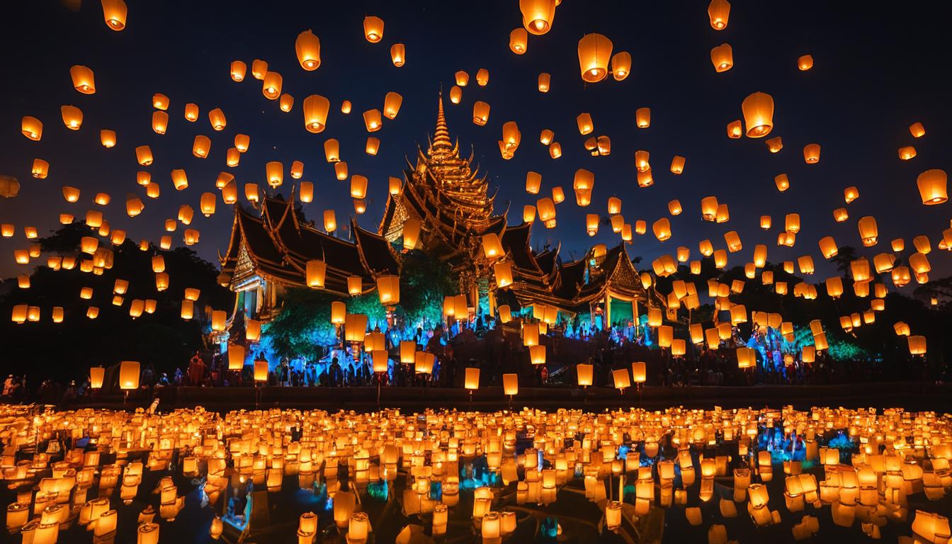 Lantern Festival in Thailand