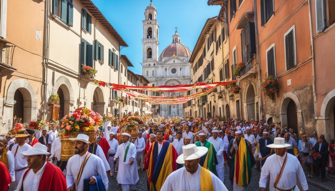 religious festivals in Italy