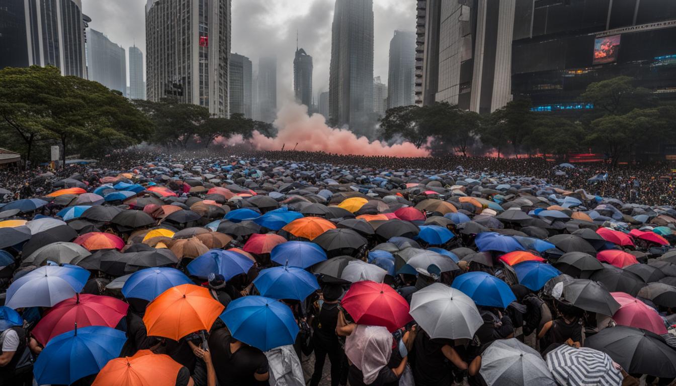 protests in hong kong